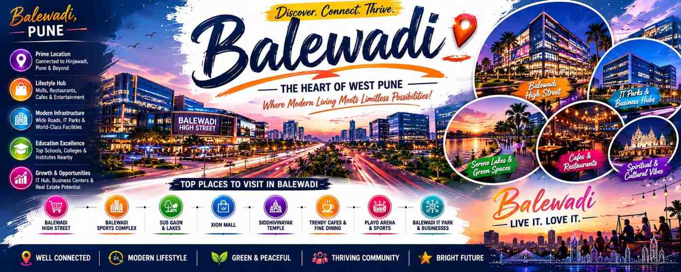 Balewadi - The Heart of West Pune Balewadi - The Heart of West Pune