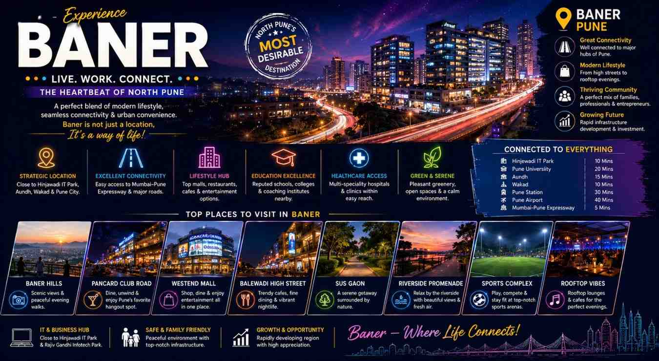 Baner - The Heartbeat of North Pune Baner - The Heartbeat of North Pune