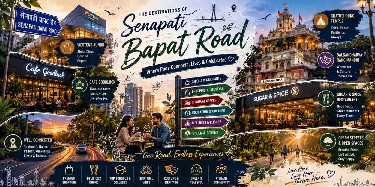 Senapati Bapat Road - Where Pune Connects, Lives & Celebrates Senapati Bapat Road - Where Pune Connects, Lives & Celebrates