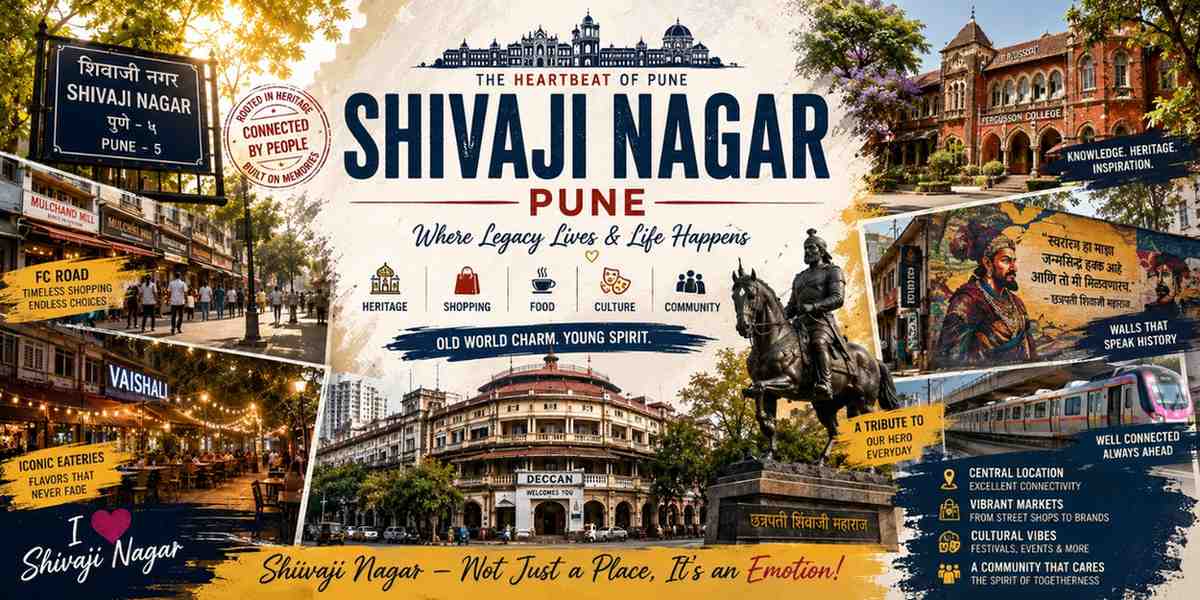 Shivaji Nagar - Where Legacy Lives & Life Happens Shivaji Nagar - Where Legacy Lives & Life Happens