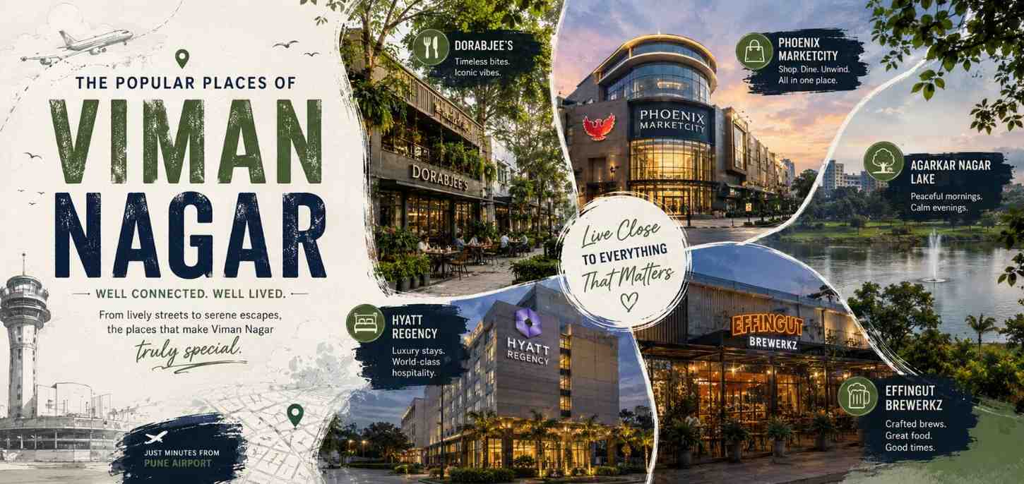 The Popular Places of Viman Nagar The Popular Places of Viman Nagar